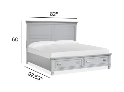 Charleston - Panel Storage Bed
