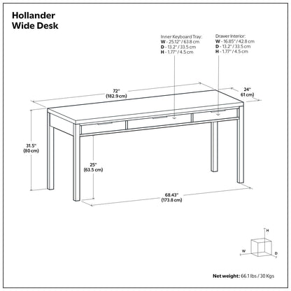 Hollander - Handcrafted Desk