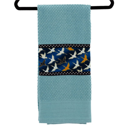Sandhill Crane Tea Towels | Multiple Colors | Lori's Specialty Design