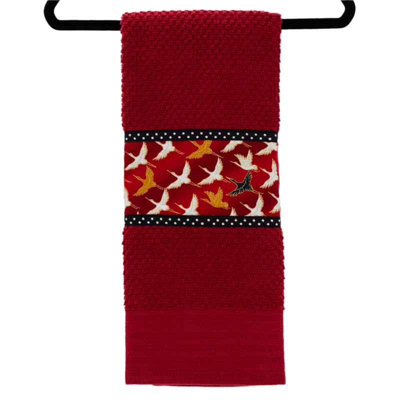 Sandhill Crane Tea Towels | Multiple Colors | Lori's Specialty Design