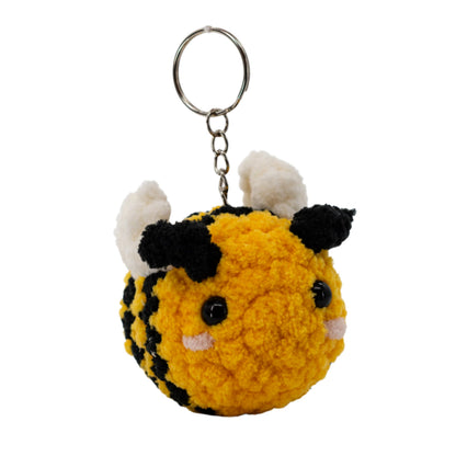 Bumble Bee Keychain | Crochet | Something Smol