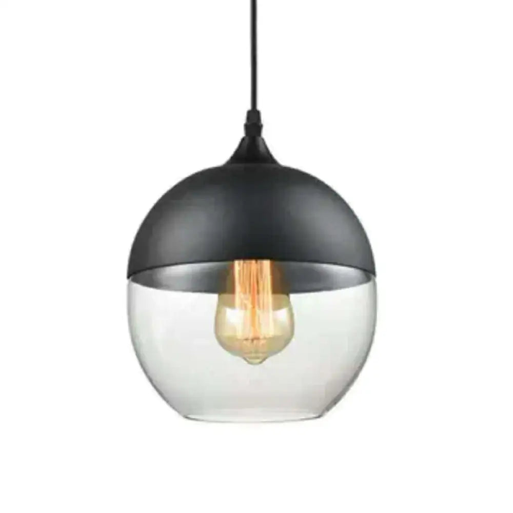 DecorBites™ 1 Light Pendant Lighting Retro Industrial Style Glass Pendant Ceiling Lights for Restaurant