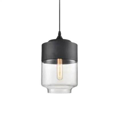 DecorBites™ 1 Light Pendant Lighting Retro Industrial Style Glass Pendant Ceiling Lights for Restaurant