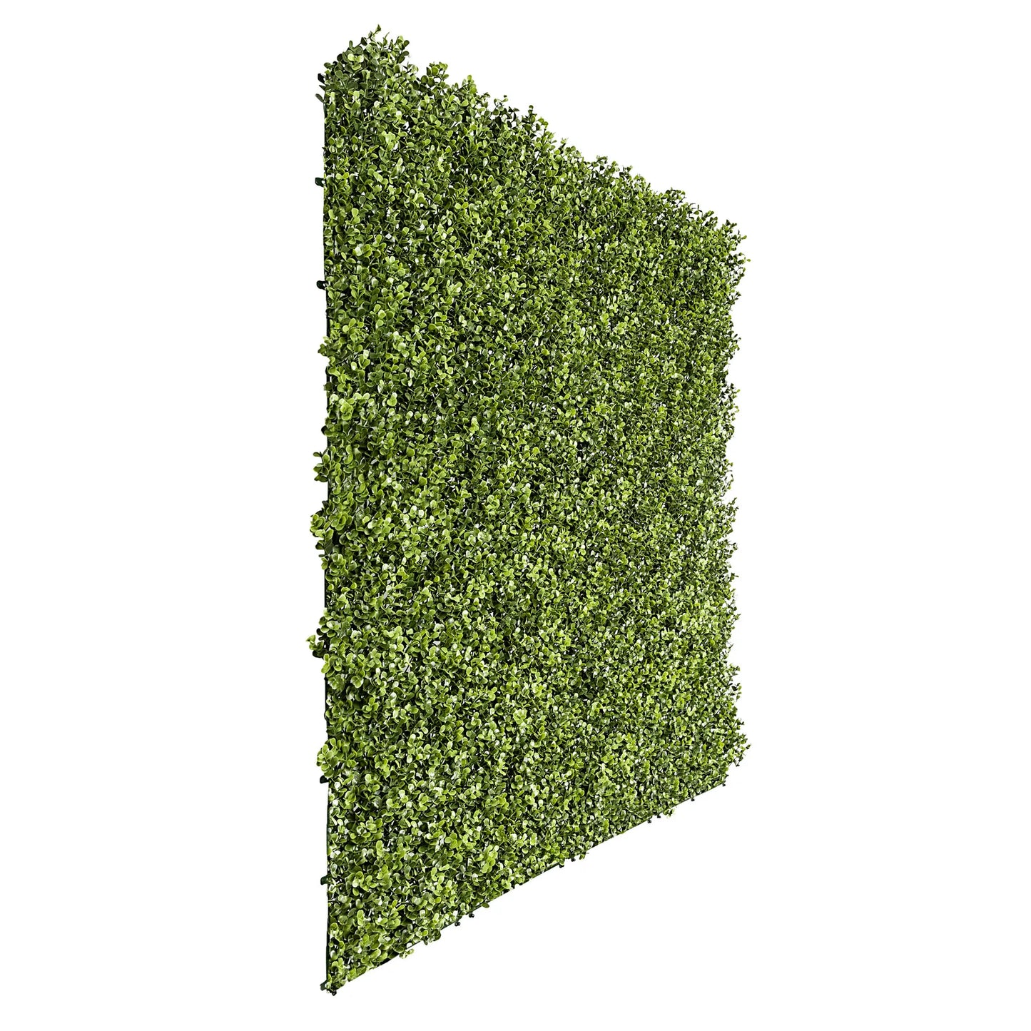 Natural Boxwood Artificial Vertical Garden Green Wall Panel 40×40in 11 SQ FT – UV Resistant – Commercial Grade