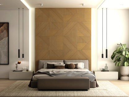 Modern Solid Wood Panel