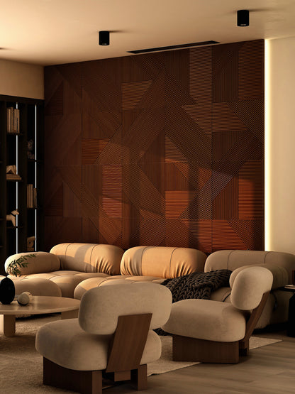 Modern Solid Wood Panel