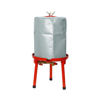 10-Gal Stainless Steel Hydraulic Fruit Wine Apple Press (SAK85622)