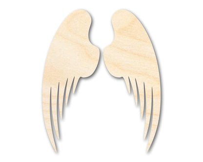 Unfinished Wood Angel Wings | 2 Wings | DIY Angel Craft | Up to 36"