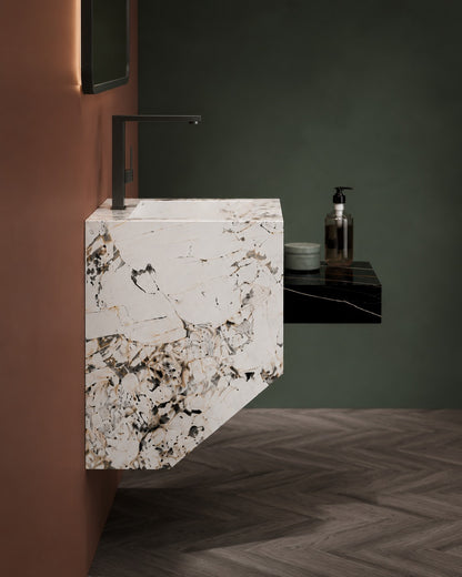 Acura Grey Luxury Marble-Look Engineered Stone Bathroom Sink Collection – NACS Collection