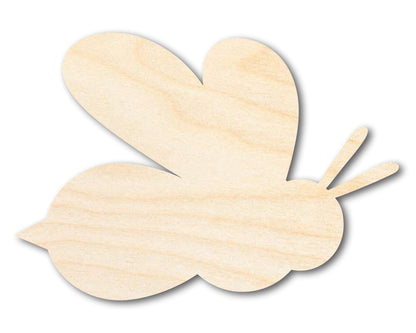 Unfinished Wood Bee Shape | Insect | Animal | Wildlife | Craft Cutout | up to 46" DIY