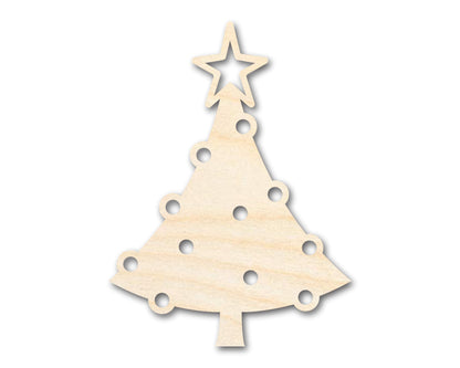 Unfinished Wood Christmas Tree Shape - Craft - up to 46" DIY