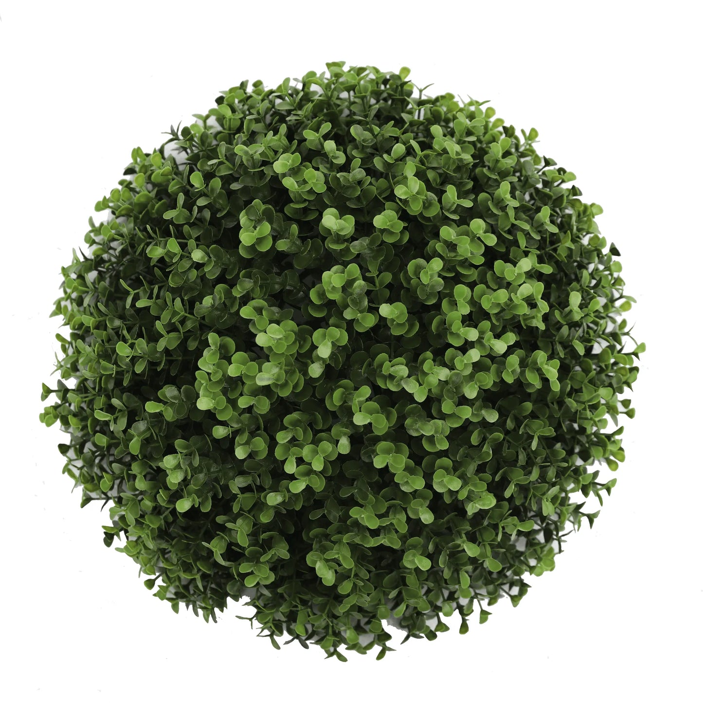 Dark Boxwood Artificial Topiary Ball Set of 2 17in – UV Resistant