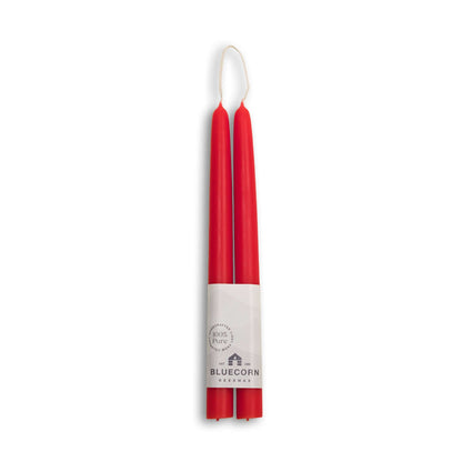 Beeswax Taper Candles - Hand-Dipped - 1 Pair