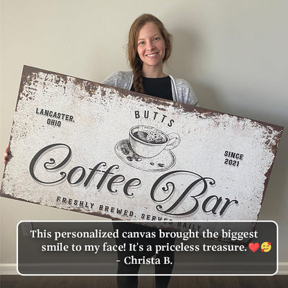 Coffee Bar Sign