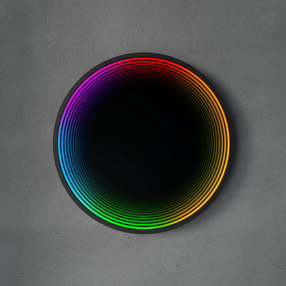 3D Circle Mirror Light