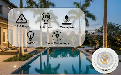PAR36 G53 Warm White LED Light Bulbs