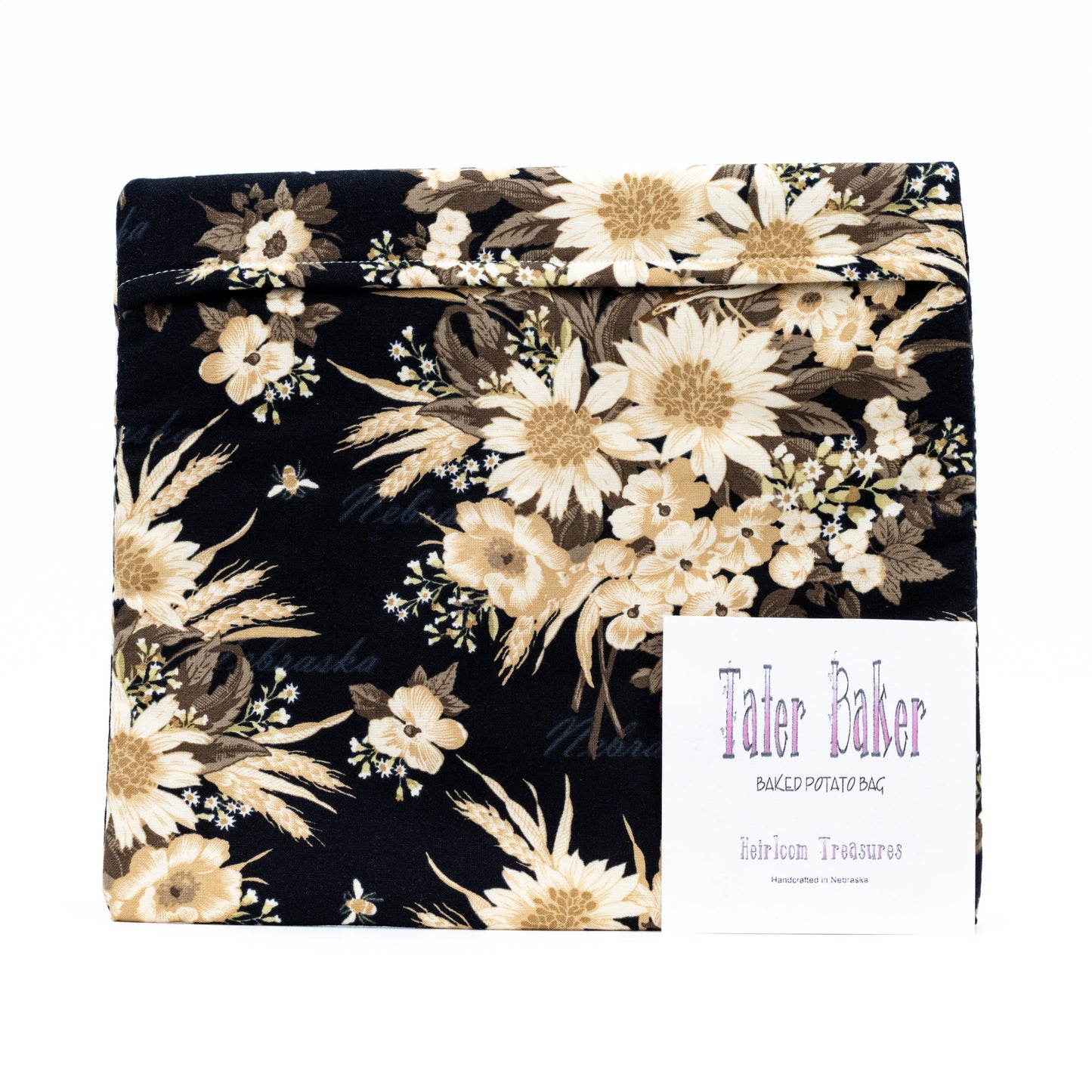 Tater Baker Microwave Potato Bag | Floral Designs | Heirloom Treasures
