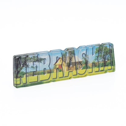 Nebraska Landscape Magnet | From Nebraska Gift Shop