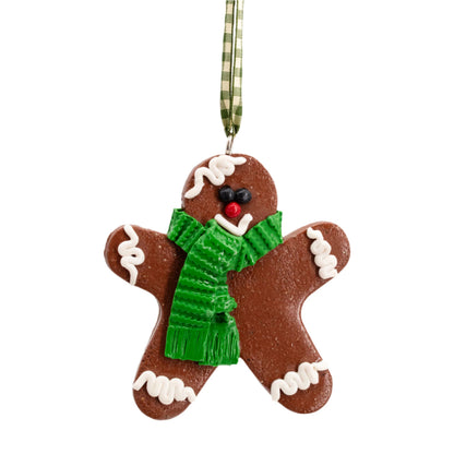 Gingerbread Ornaments | Multiple Designs | Clay Art Originals