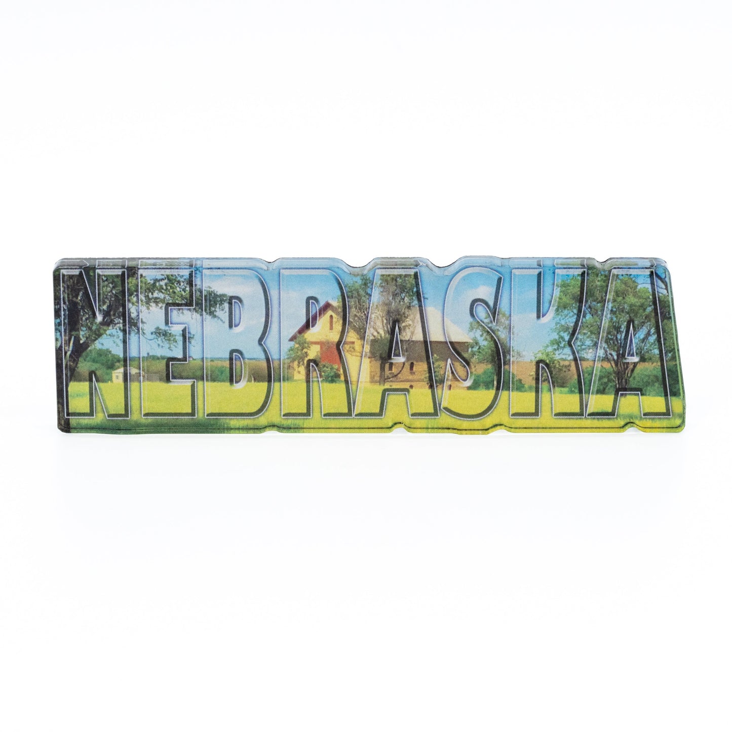 Nebraska Landscape Magnet | From Nebraska Gift Shop