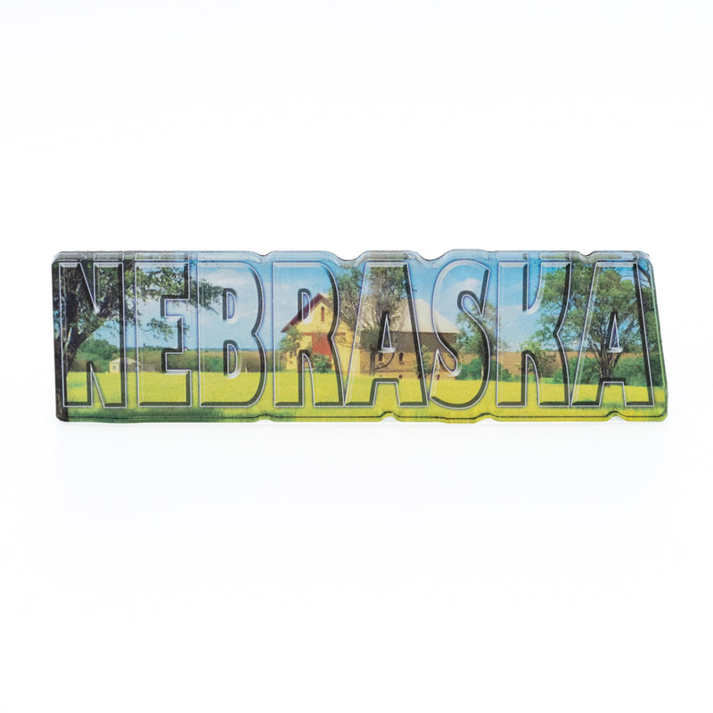 Nebraska Landscape Magnet | From Nebraska Gift Shop