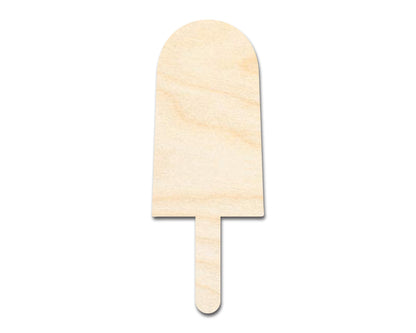 Unfinished Wood Summer Popsicle Shape | Ice Cream | Food | Craft Cutout | up to 46" DIY