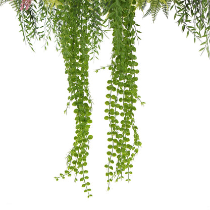 Imitation Gold Artificial Hanging Green Wall Disc 24in – Limited Edition – UV Resistant
