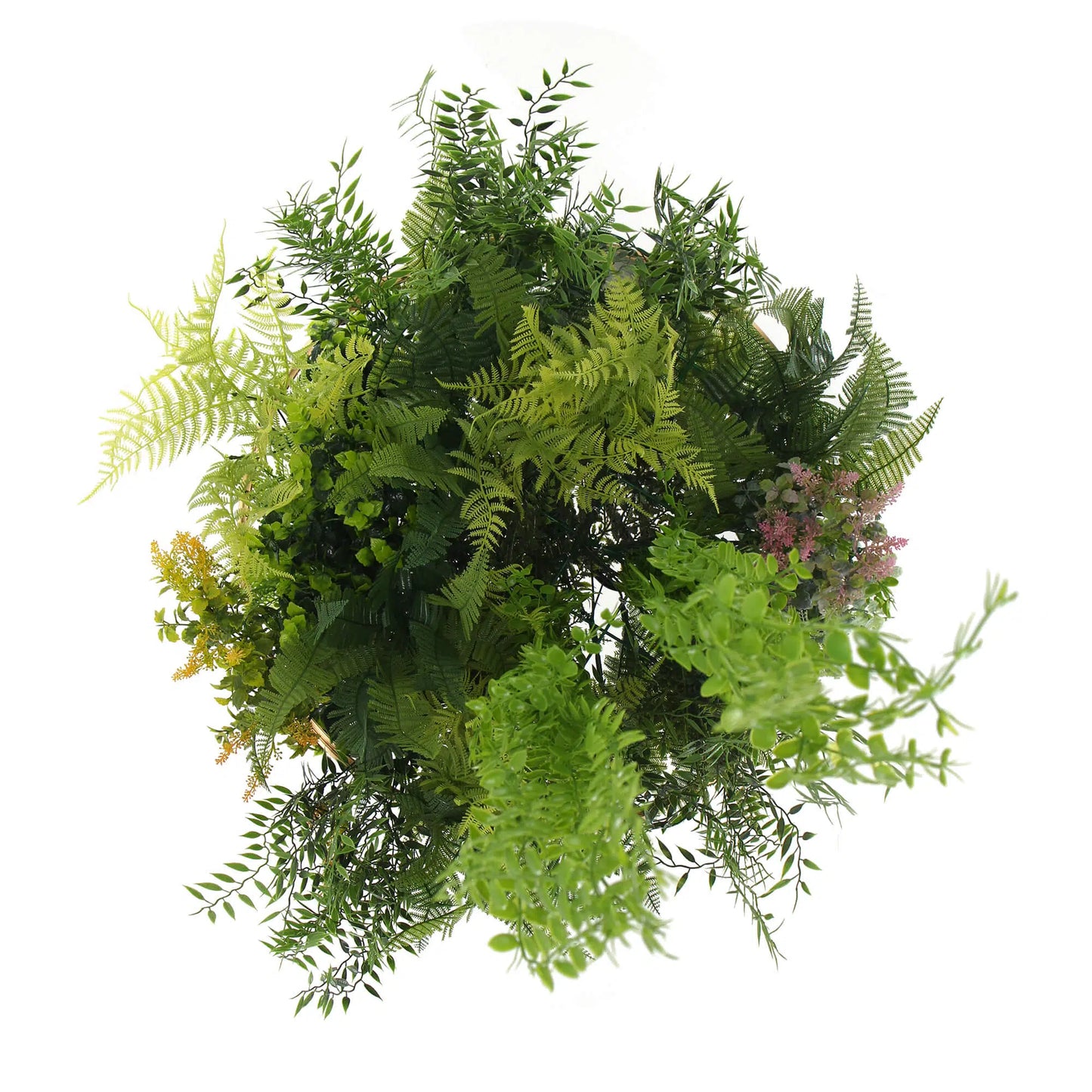 Imitation Gold Artificial Hanging Green Wall Disc 24in – Limited Edition – UV Resistant