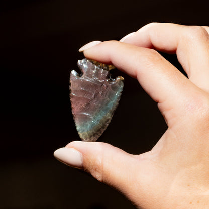 Knapped Flint & Obsidian Arrowheads | Mark Halva