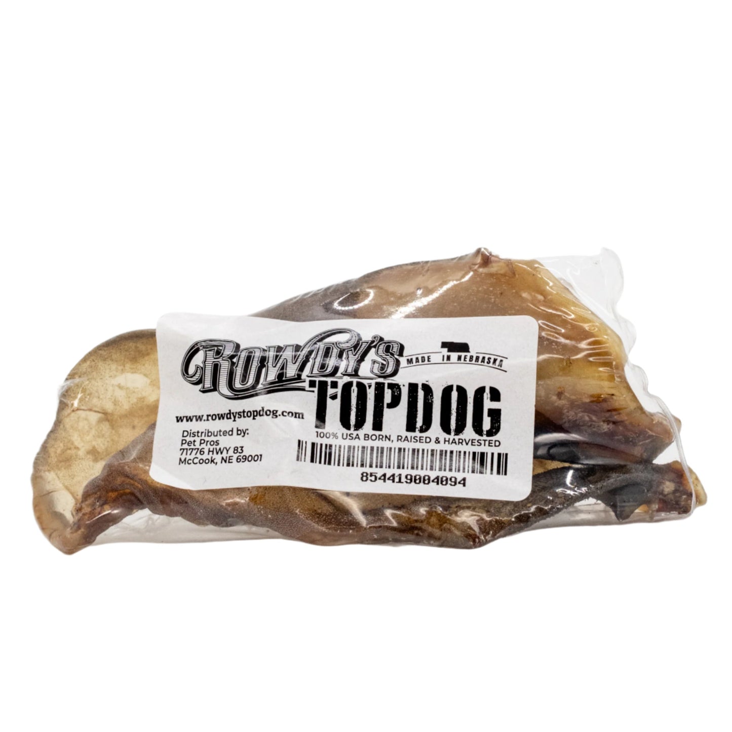 Cow Ear Dog Treat | Rowdy's Top Dog
