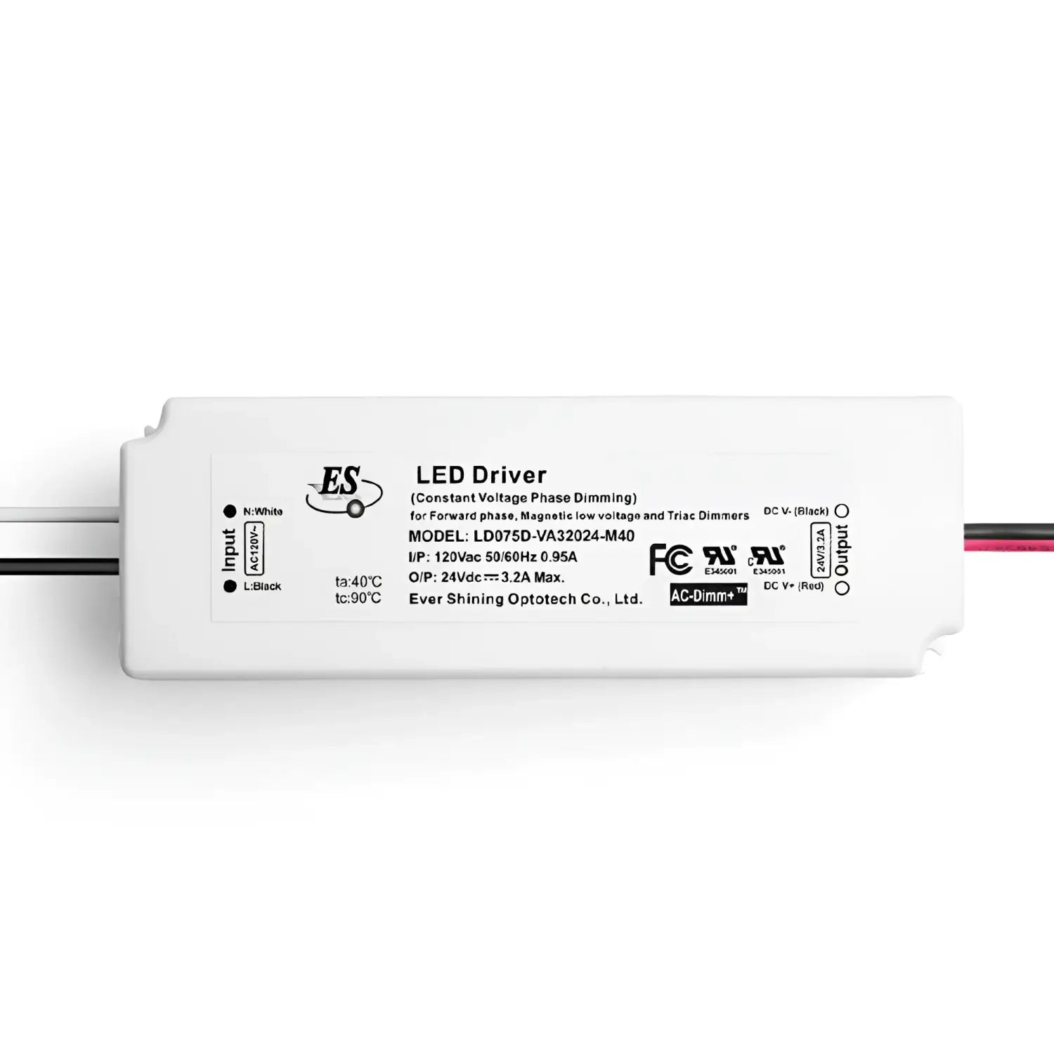 120V -24V 75W | LED Driver with Triac Dimmer