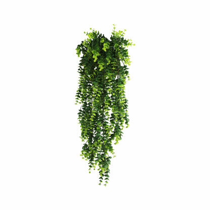 Lush Green Eucalyptus Garland Artificial Hanging Bush 7.1×30.5in – NFPA701 Fire Rated – UV Resistant