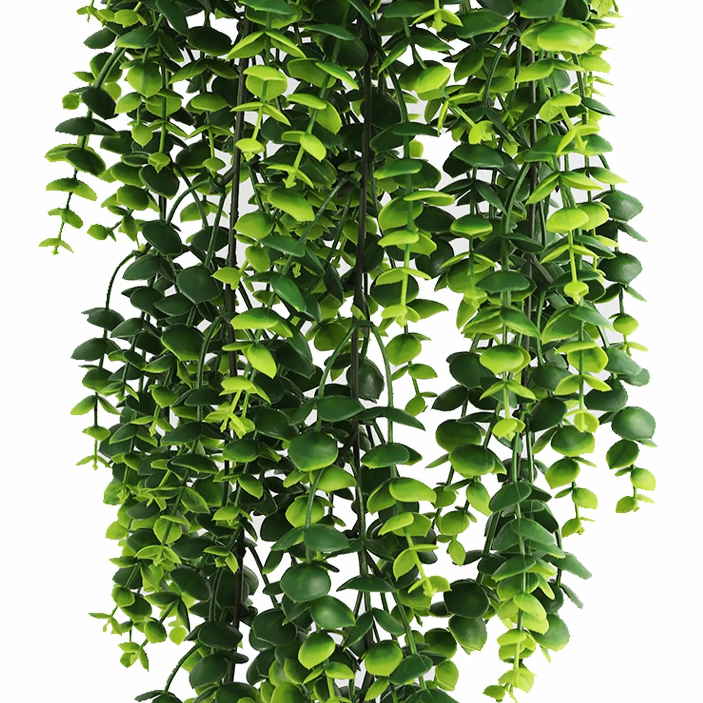Lush Green Eucalyptus Garland Artificial Hanging Bush 7.1×30.5in – NFPA701 Fire Rated – UV Resistant