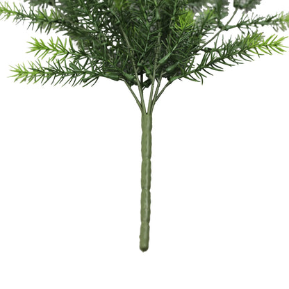 Cedar Vine Garland Artificial Hanging Bush 7.8×30in – NFPA701 Fire Rated – UV Resistant