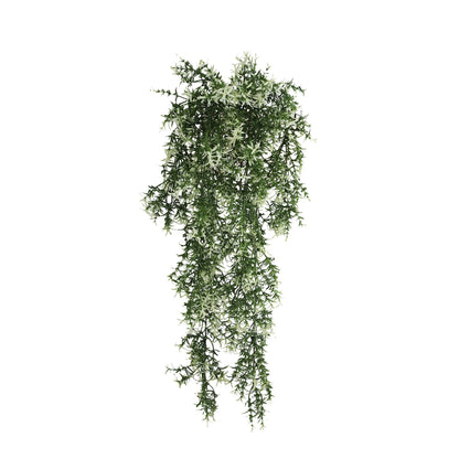 Star Jasmine Vine Artificial Hanging Plant 7.8×30in – NFPA701 Fire Rated – UV Resistant