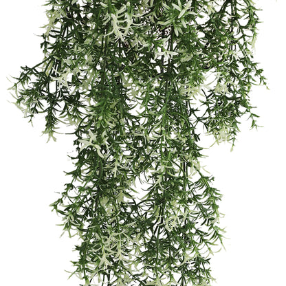 Star Jasmine Vine Artificial Hanging Plant 7.8×30in – NFPA701 Fire Rated – UV Resistant