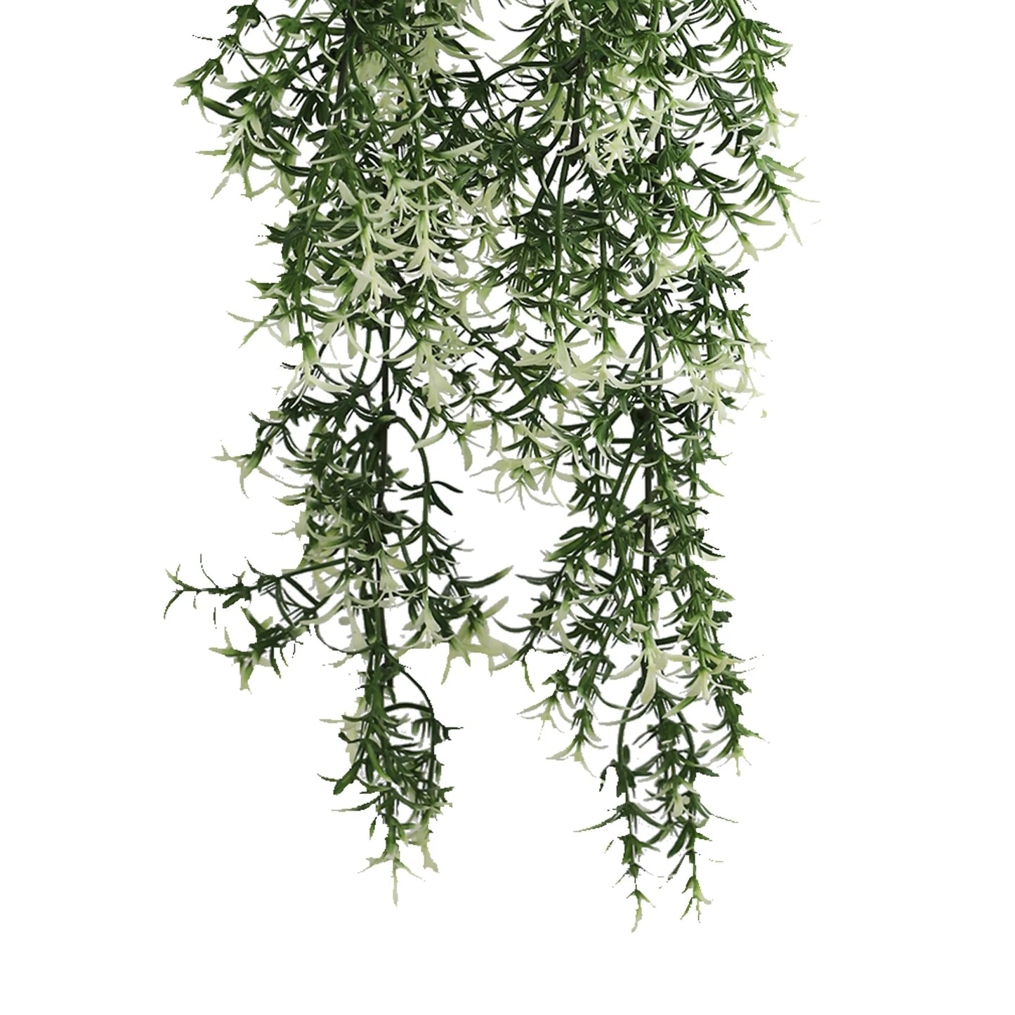 Star Jasmine Vine Artificial Hanging Plant 7.8×30in – NFPA701 Fire Rated – UV Resistant
