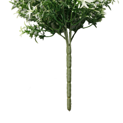 Star Jasmine Vine Artificial Hanging Plant 7.8×30in – NFPA701 Fire Rated – UV Resistant