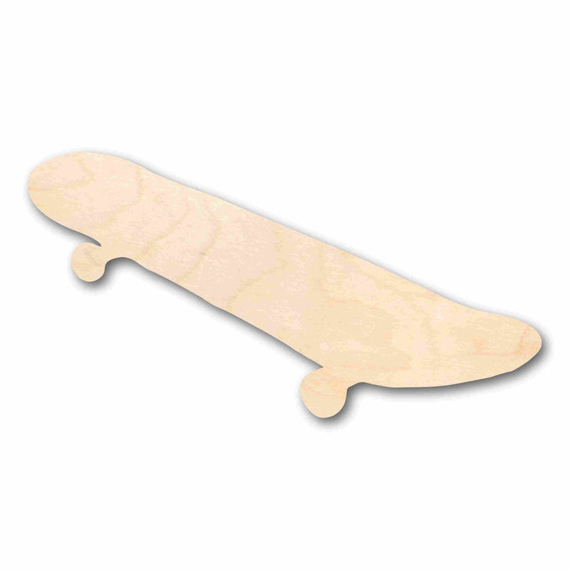Unfinished Wood Skateboard Silhouette - Craft- up to 46" DIY