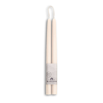 Beeswax Taper Candles - Hand-Dipped - 1 Pair