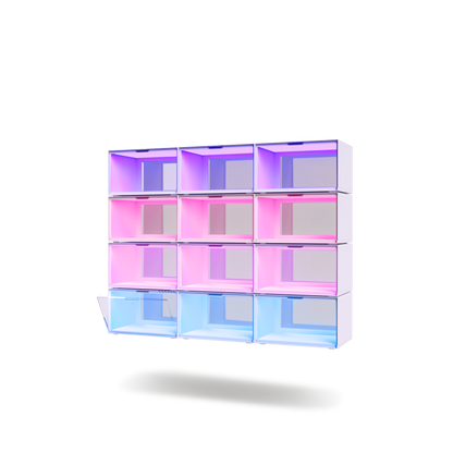 EXPO Smart LED Display Case Smarter Kit (12 Pack)
