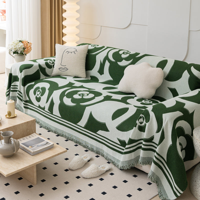 Chenille Sofa Cover Blanket