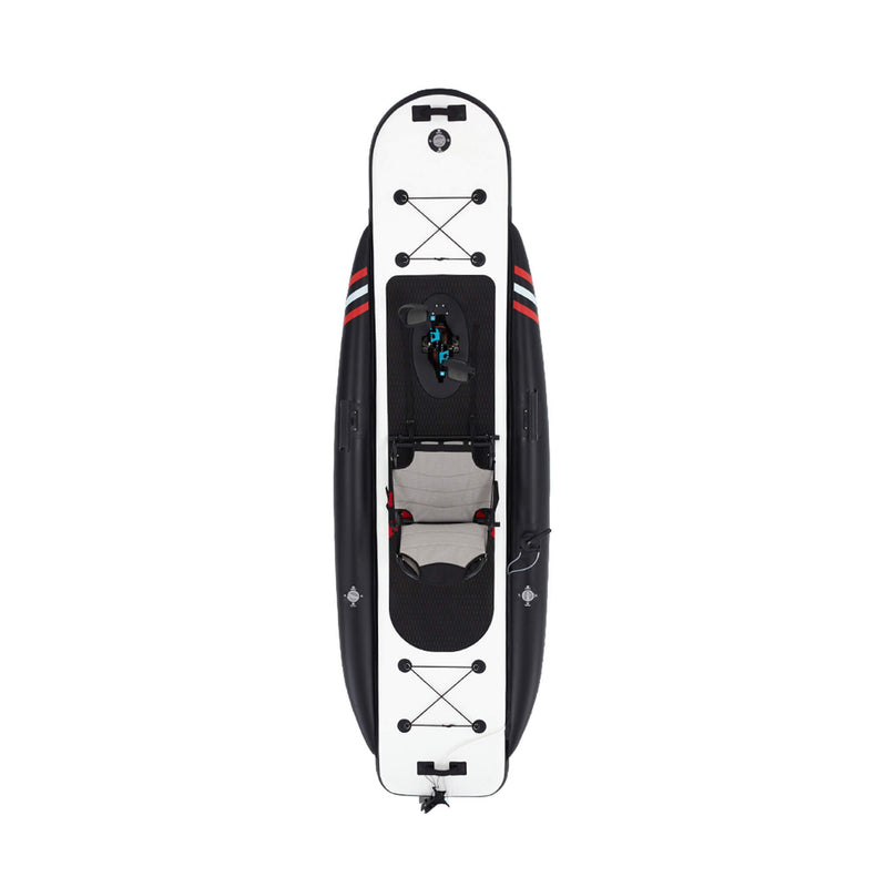 Premium 12FT Lightweight Inflatable Fishing Kayak With Pedal System (SAK15079)