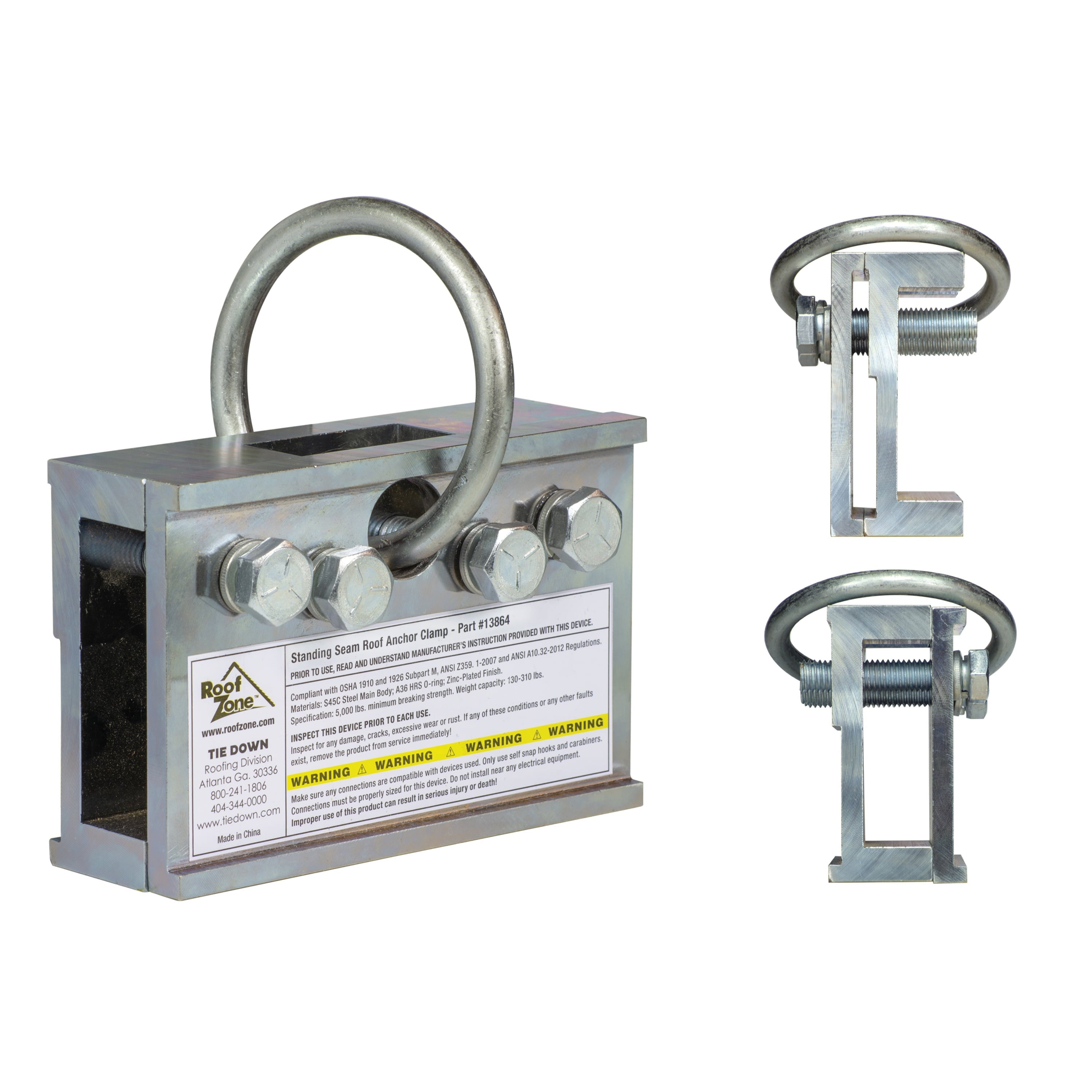 2 Way Standing Seam Anchor
