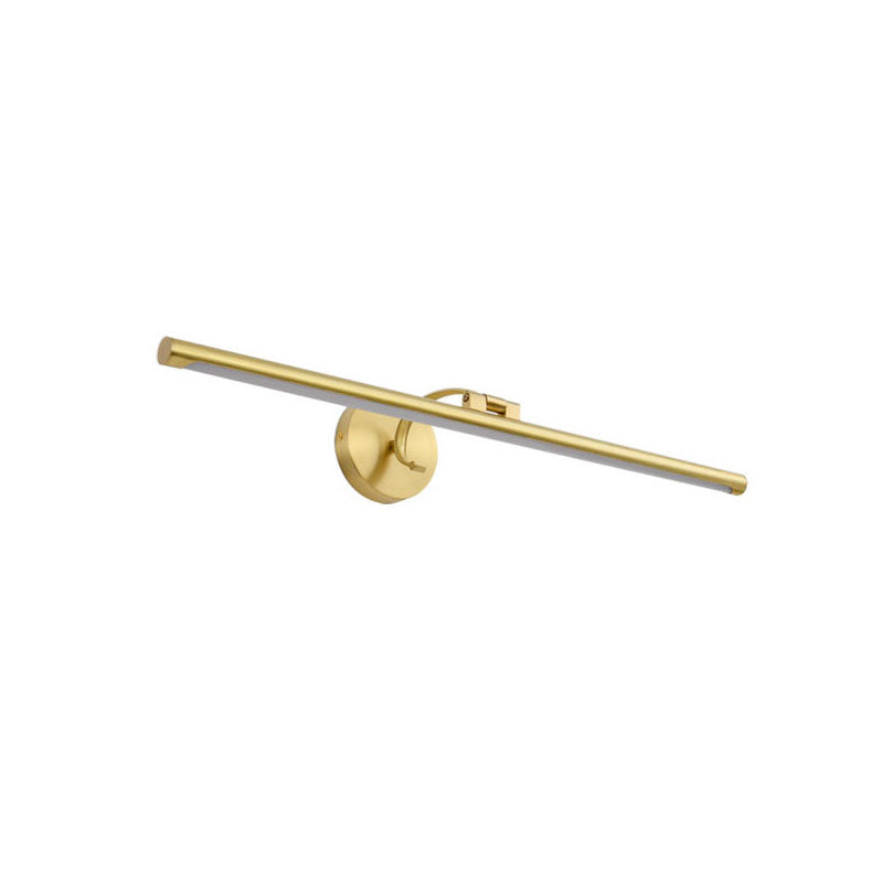DecorBites™ Golden Pipe Vanity Light - Modern Stylish LED Wall Sconce for Bathroom - 16"/21.5" Width