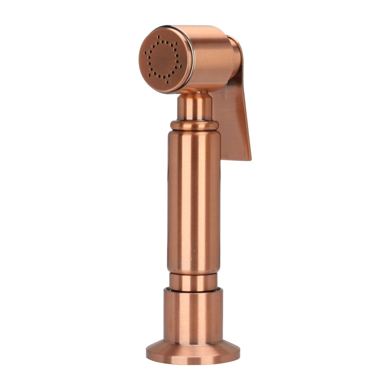 Copper Kitchen Faucet Side Sprayer for Replacement (Modern) only matches brand faucets