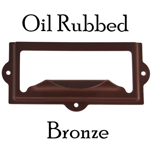 File Cabinet Card Holder Pull