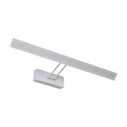 DecorBites™ Modern Rectangular Wall Light - Black/White - 16.5"/20.5" W LED Acrylic Vanity Lighting - Warm/White for Bathroom