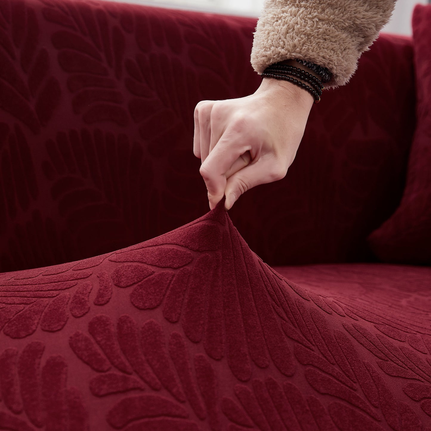 Stretch Couch Covers for 1/2/3/4/5 Seater L Shape Sofa Slipcovers with Elastic Bottom for Kids