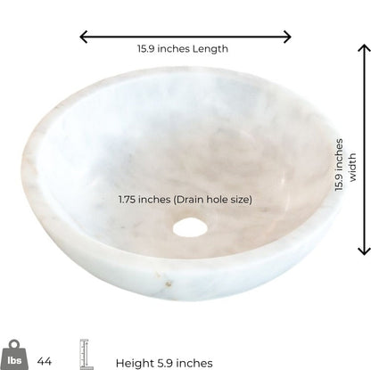 Carrara Marble Sink